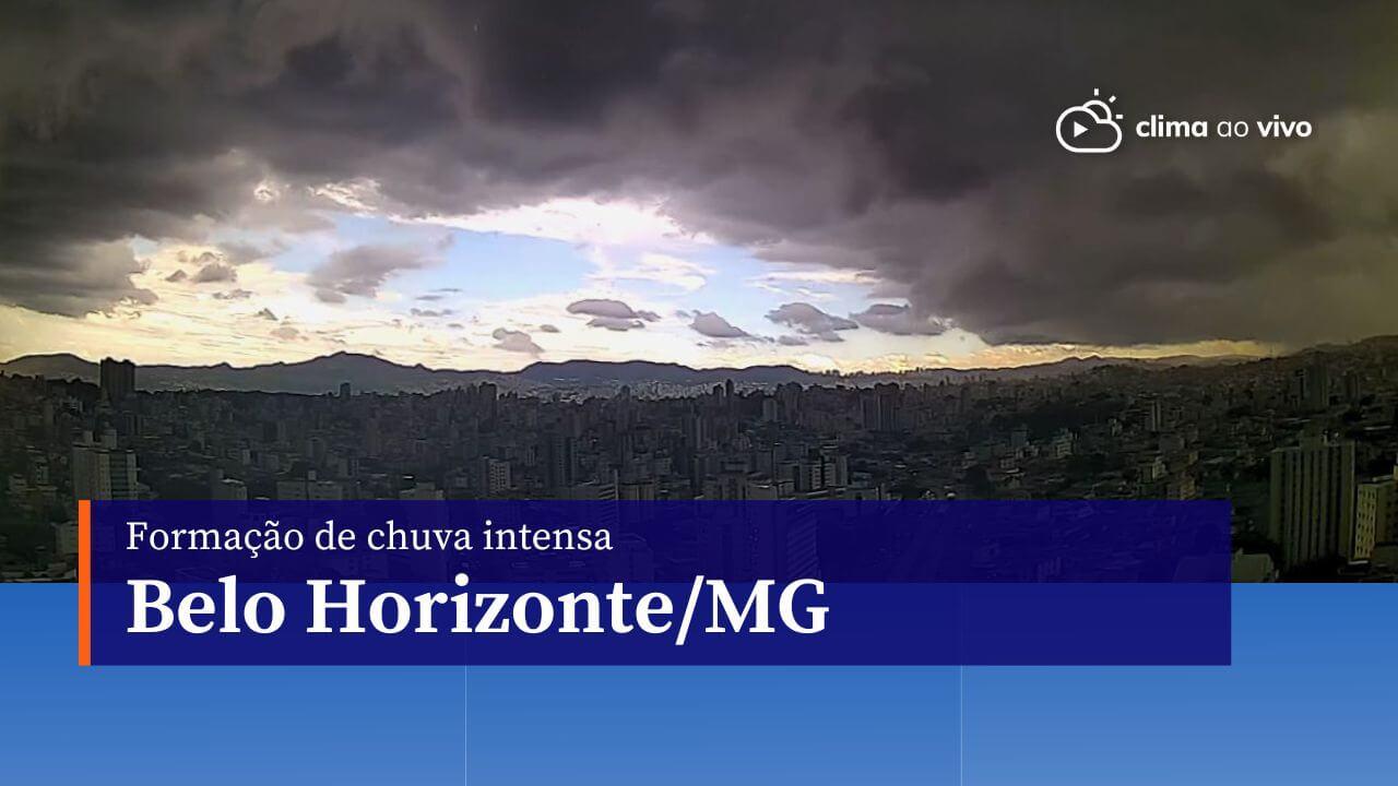 Formação de chuva intensa em Belo Horizonte/MG - 19/02/24