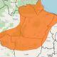 Alerta laranja para chuva intensa, raios e ventania em partes do Norte, Nordeste e MT