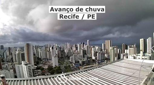 Avanço de chuva em Recife / PE - 13/07/20