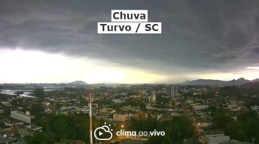 Formação de tempestade em Turvo / SC - 30/09/20