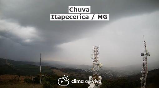 Avanço de chuva em Itapecerica / MG - 16/10/20