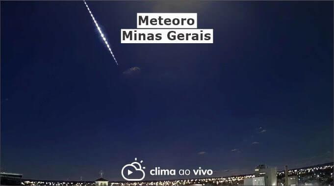3 Câmeras registraram meteoro em Minas Gerais - 19/03/21
