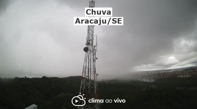 Avanço de chuva em Aracaju/SE - 04/05/21