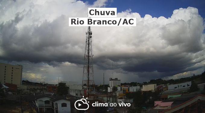 Avanço de chuva em Rio Branco/AC - 12/05/21