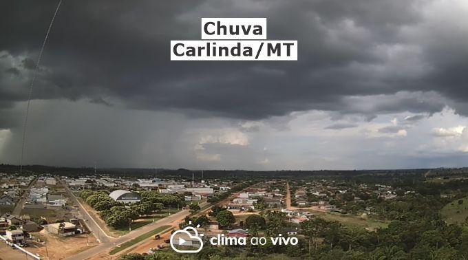 Evolução de chuva em Carlinda/MT, veja a formação - 20/05/21
