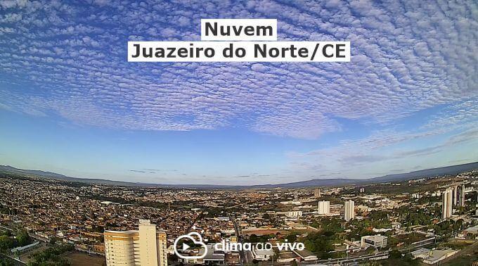 Nuvem altocumulus em Juazeiro do Norte/CE - 13/07/21