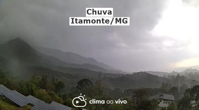 Passagem de chuva em Itamonte/MG - 16/08/21