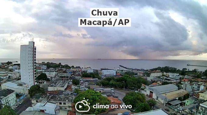 Passagem de chuva em Macapá/AP - 20/10/21