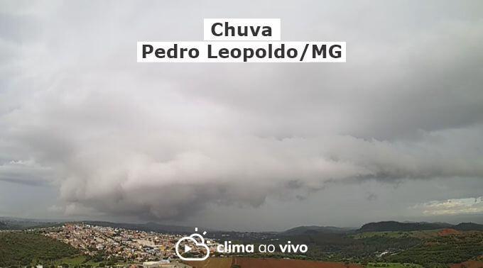Evolução de chuva em Pedro Leopoldo/MG - 26-10-21
