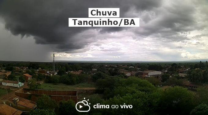 Passagem de chuva em Tanquinho/BA - 05/11/21