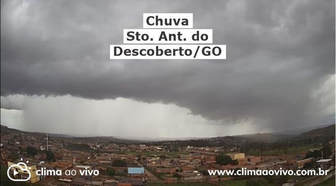 3 Câmeras registraram chuva intensa em Santo Antônio do Descoberto/GO - 12/11/21