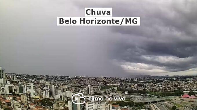 Passagem de chuva intensa em Belo Horizonte/MG - 02/02/22