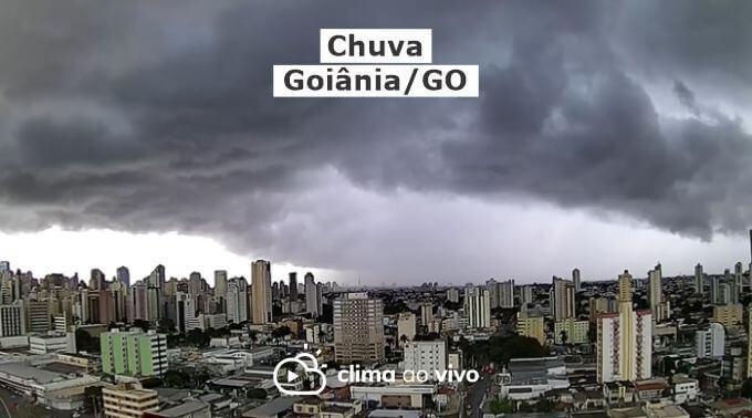 Avanço de chuva intensa em  Goiânia/GO - 08/02/22