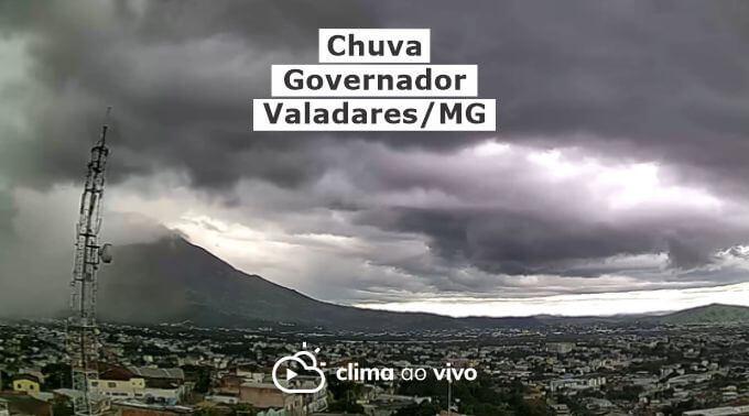 Passagem de chuva em Governador Valadares/MG - 09/02/22