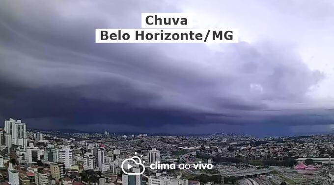 Avanço de forte chuva em Belo Horizonte/MG - 10/02/22