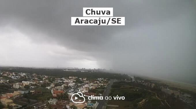 Passagem de chuva intensa em Aracaju/SE - 02/03/22