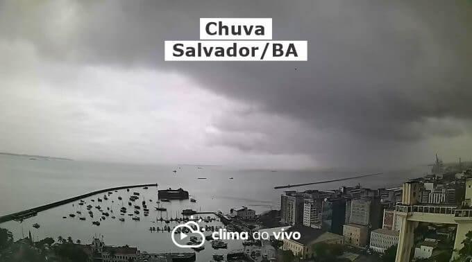 Avanço de chuva forte em Salvador/BA - 04/03/22