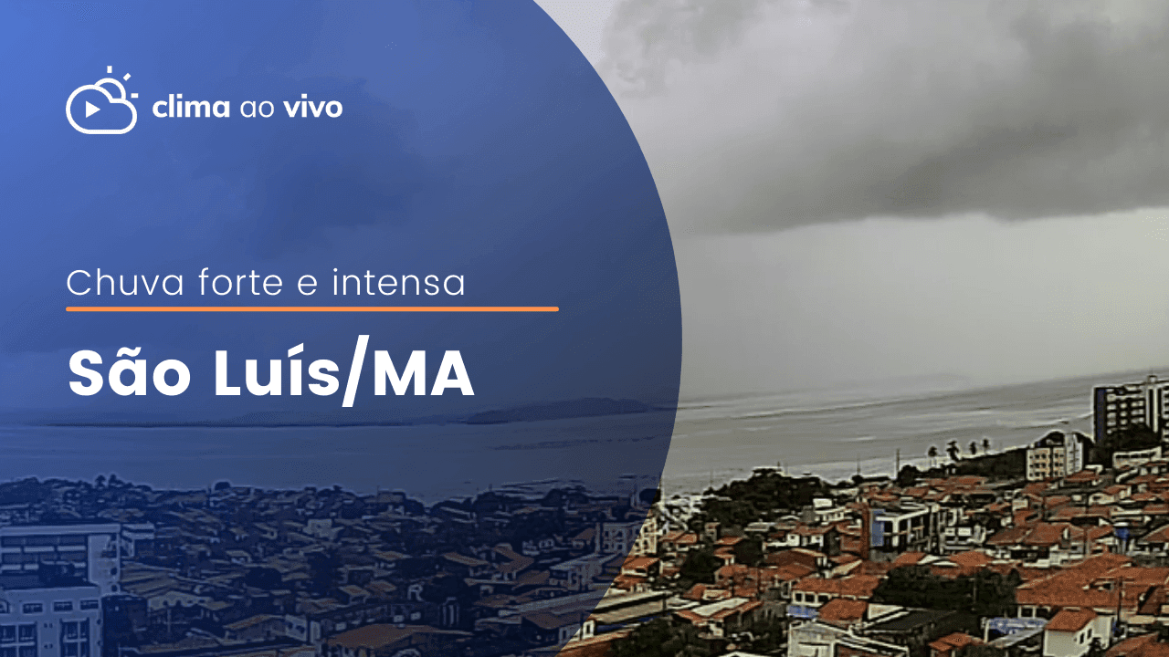 Avanço de chuva em São Luís/MA - 04/05/22
