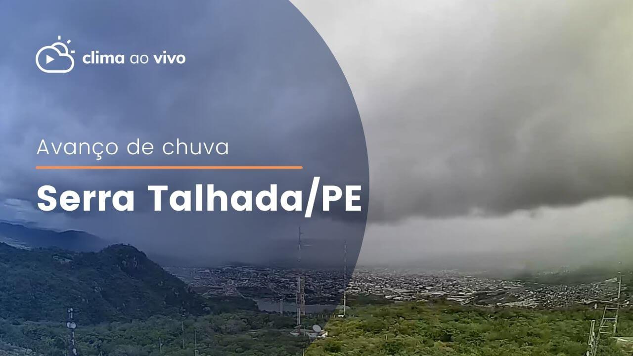 Avanço de chuva em Serra Talhada/PE - 04/07/22