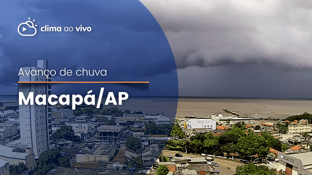 Chuva intensa avança em Macapá/AP - 19/07/22