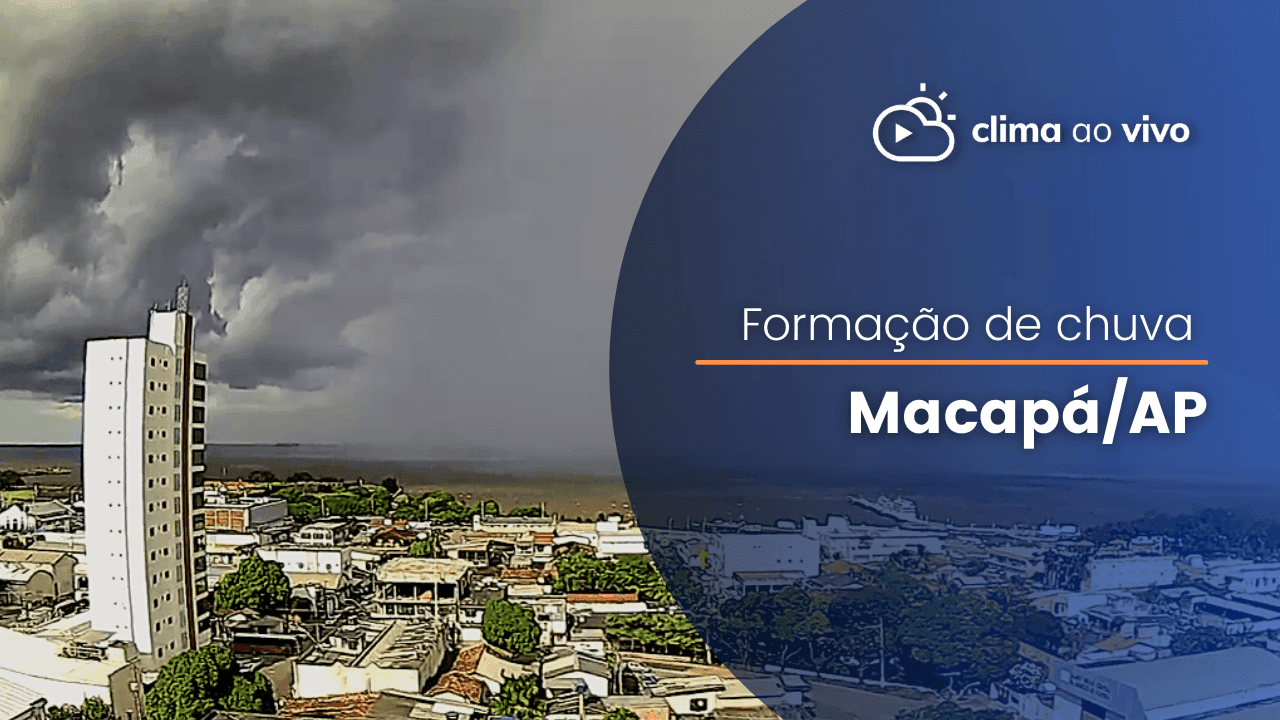 Chuva intensa avança em Macapá/AP - 27/07/22