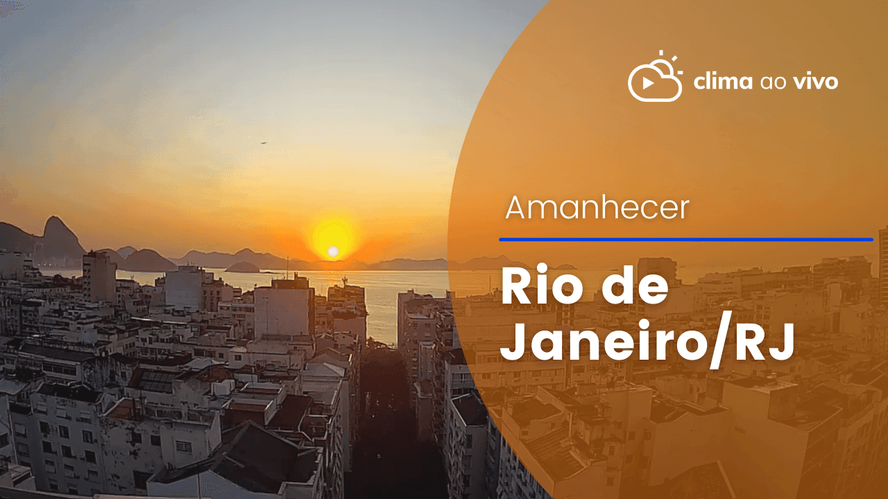 Belíssimo nascer do sol na cidade do Rio de Janeiro/RJ - 04/08/22