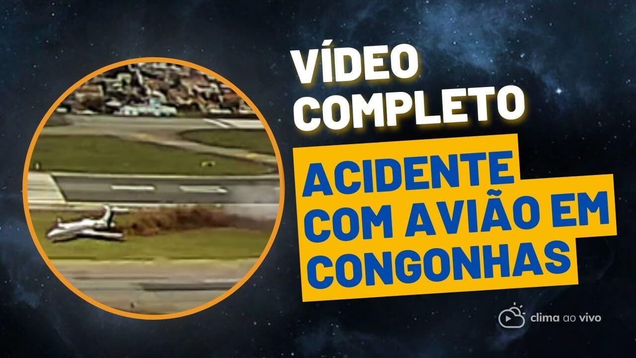 VÍDEO COMPLETO de incidente com avião no Aeroporto de Congonhas - 09/10/22