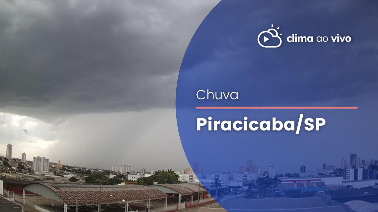 Formação de chuva intensa em Piracicaba/SP - 28/10/22