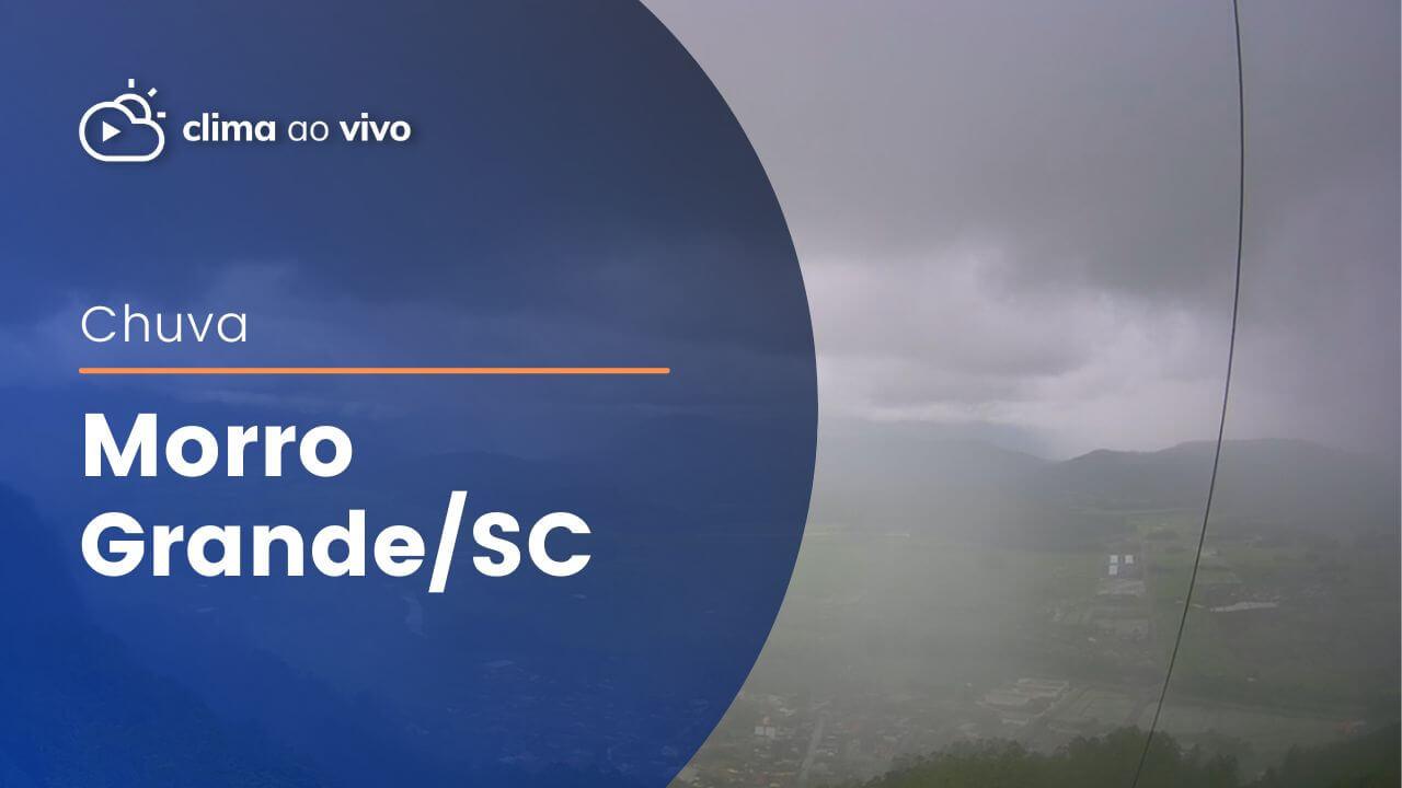 Passagem de chuva em Morro Grande/SC - 07/11/22