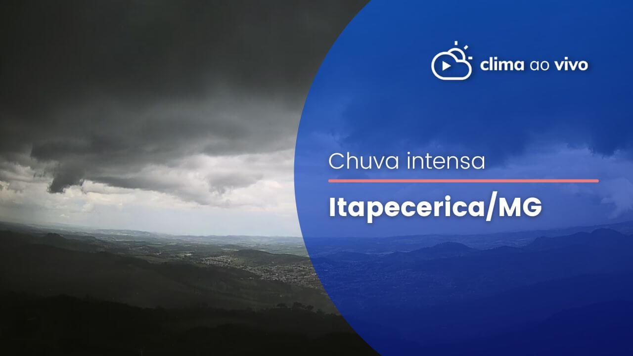 Chuva intensa em Itapecerica/MG - 14/11/22