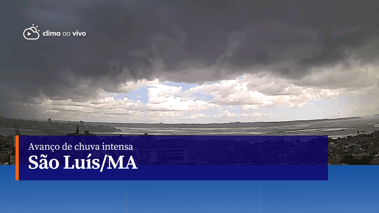 Avanço de chuva intensa em São Luís/MA - 21/06/23