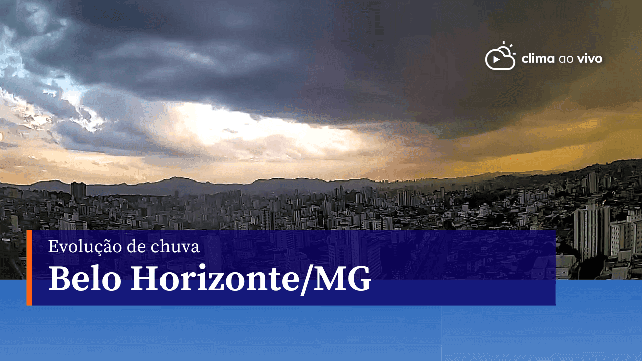 Evolução de chuva intensa em Belo Horizonte/MG - 18/10/23