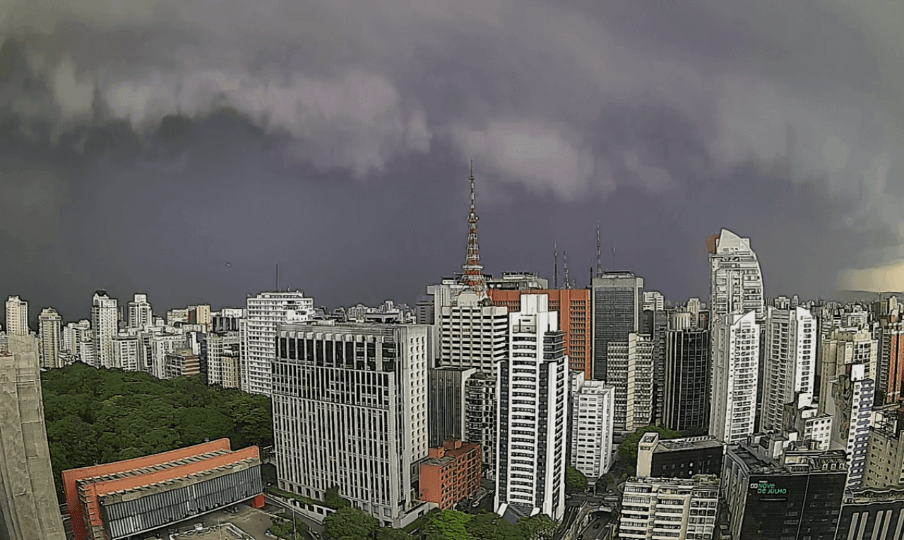 Temporais, chuva intensa e ventania no estado de São Paulo 