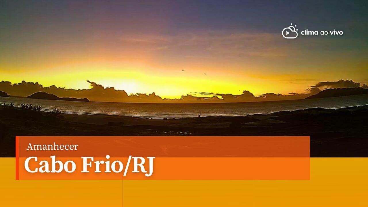 Lindo nascer do sol em Cabo Frio/RJ - 10/02/24