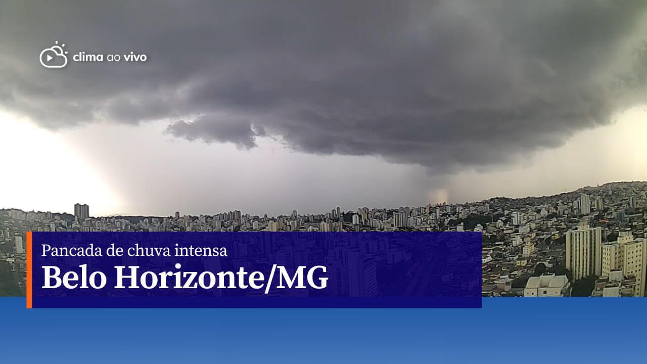 Câmeras registram chuva intensa em Belo Horizonte/MG - 01/03/24