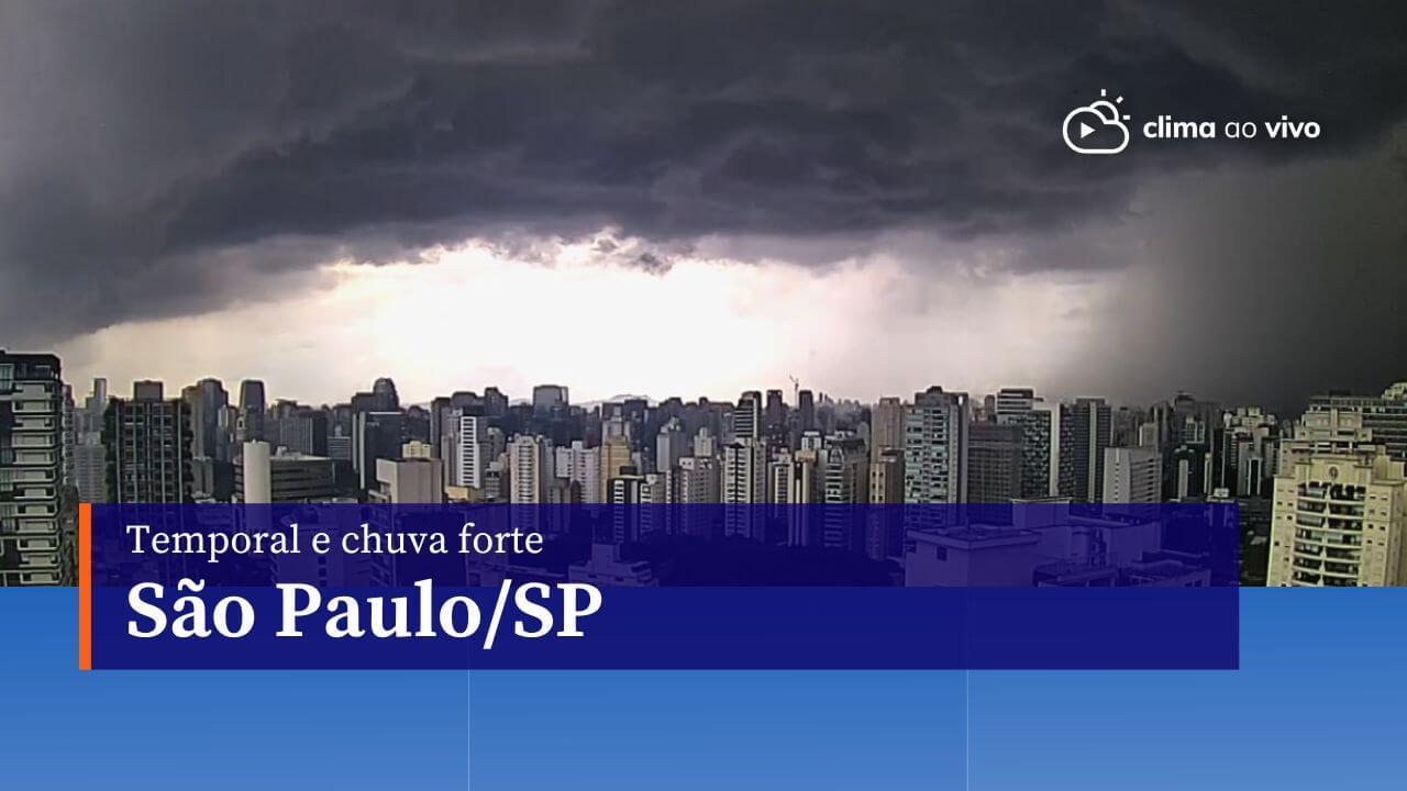 Temporal e chuva forte na Grande São Paulo - 08/03/24