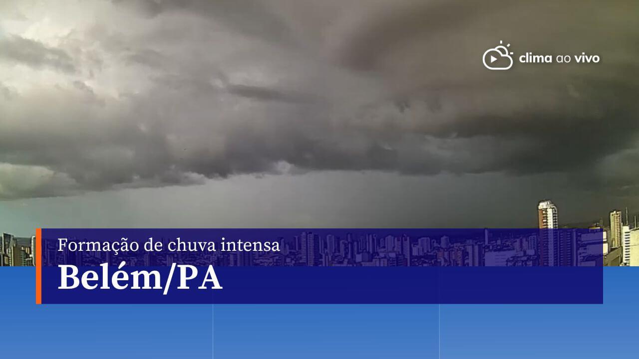 Formação de chuva intensa em Belém/PA - 28/03/24