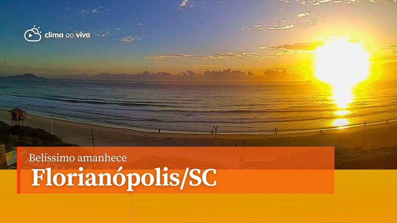 Belíssimo amanhecer na praia dos Ingleses em Florianópolis/SC - 30/03/24