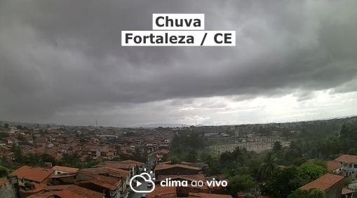 Evolução da chuva em Fortaleza / CE - 22/04/20