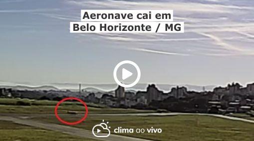 VÍDEO EXCLUSIVO: Aeronave sai da pista e cai em Belo Horizonte / MG - 23/05/20